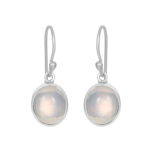 Sterling Silver Earrings Opal  IGE-1116