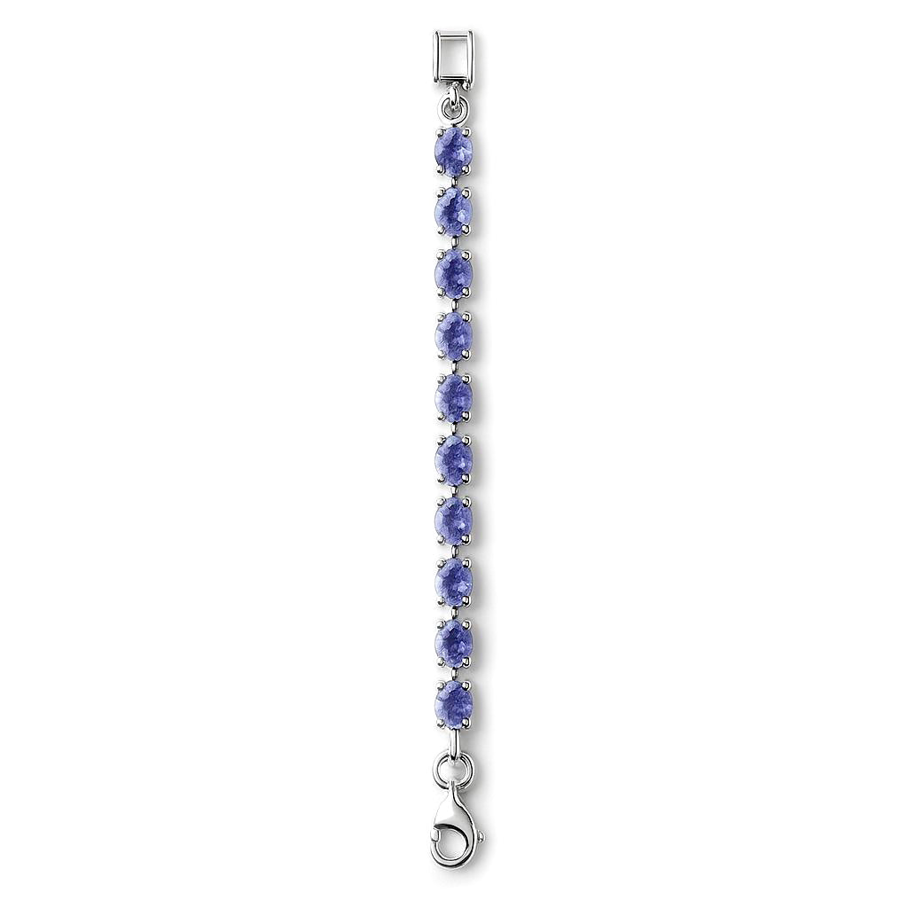 Sterling Silver Bracelet Tanzanite  IGB-70