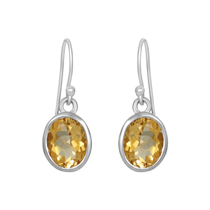 Citrine Earring Jewelry CODE-85