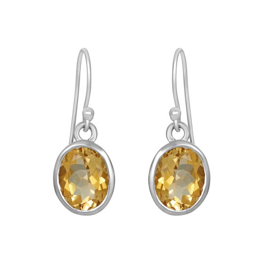 Citrine Earring Jewelry CODE-85