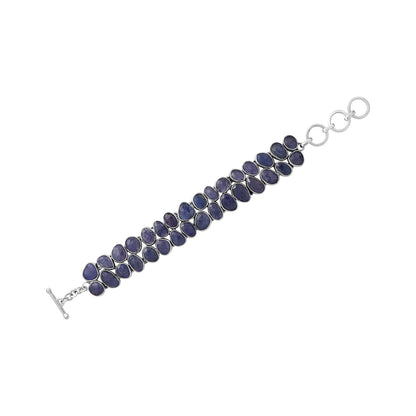 Sterling Silver Bracelet Tourmaline