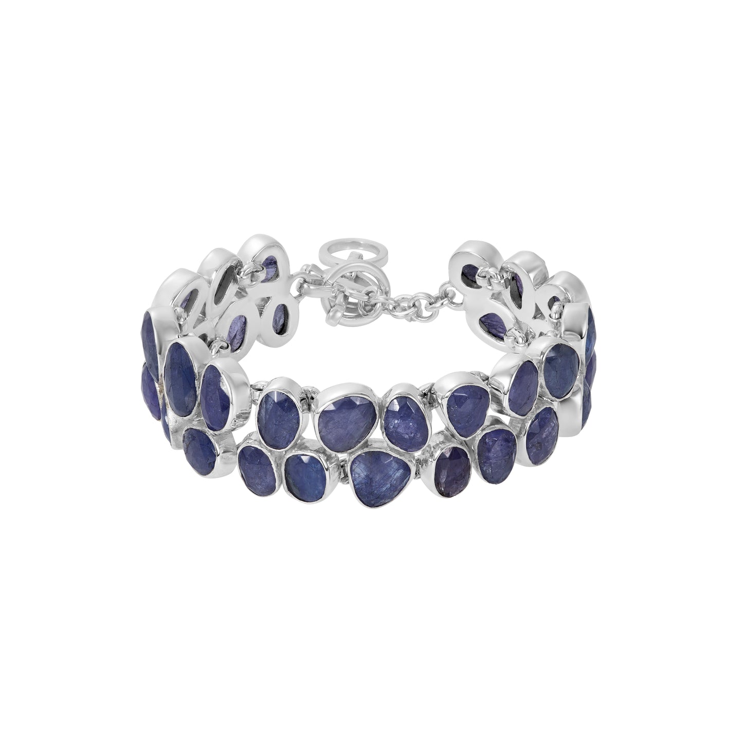 Sterling Silver Bracelet Tourmaline