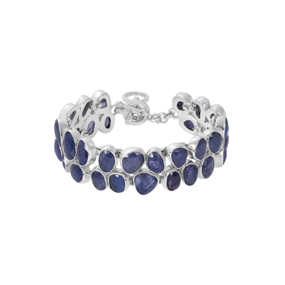 Sterling Silver Bracelet Tourmaline