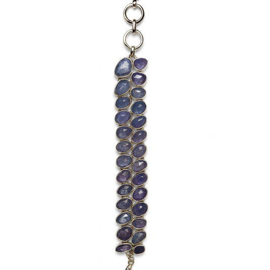 Sterling Silver Bracelet Tanzanite