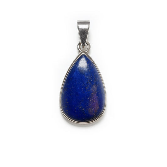 Sterling Silver Pendant Lapis