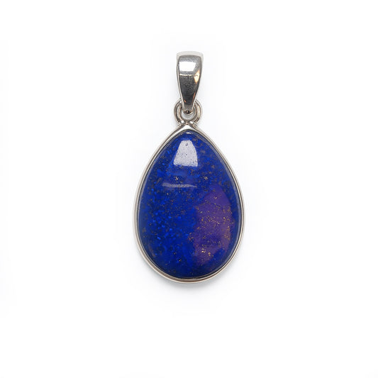 Sterling Silver Pendant Lapis