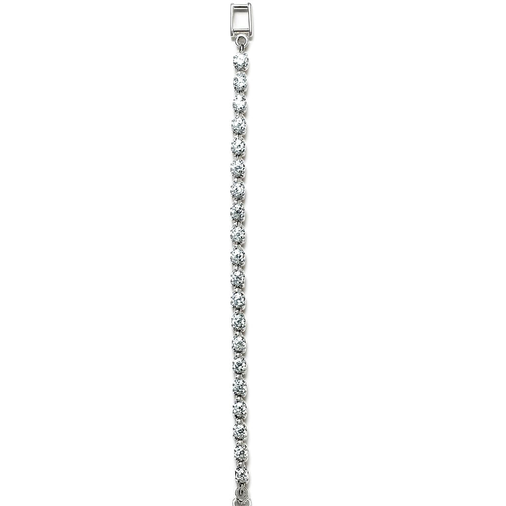 Sterling Silver Bracelet Blue Topaz  IGB-196