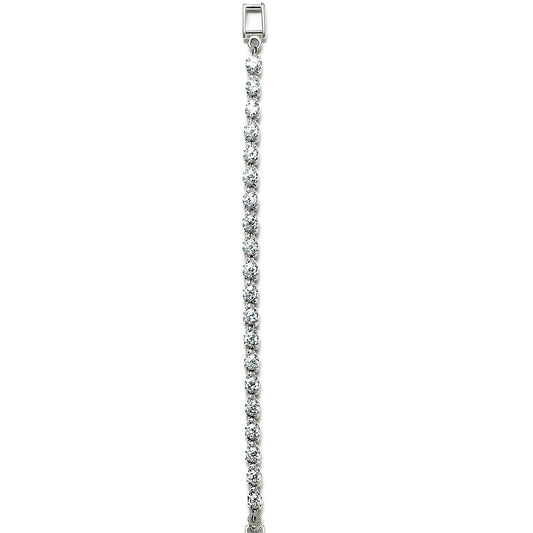 Sterling Silver Bracelet Blue Topaz  IGB-196