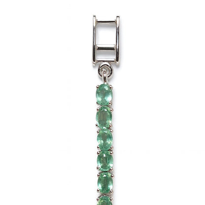 Sterling Silver Bracelet Green Kyanite  IGB-111
