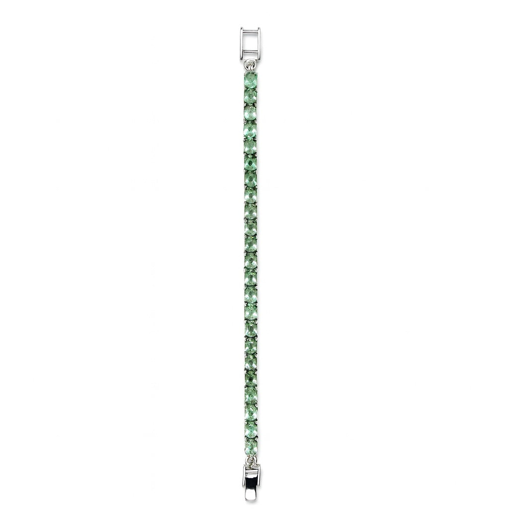 Sterling Silver Bracelet Green Kyanite  IGB-111