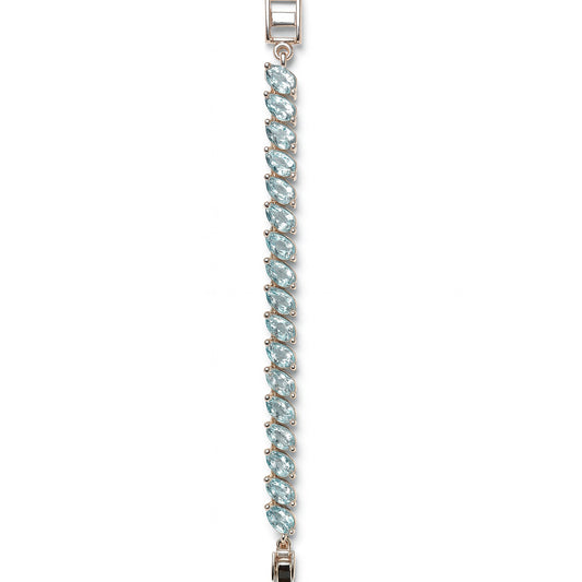 Sterling Silver Bracelet Blue Topaz  IGB-173