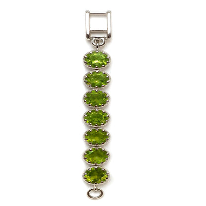 Sterling Silver Bracelet Peridot  IGB-174