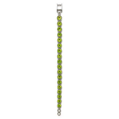 Sterling Silver Bracelet Peridot  IGB-174