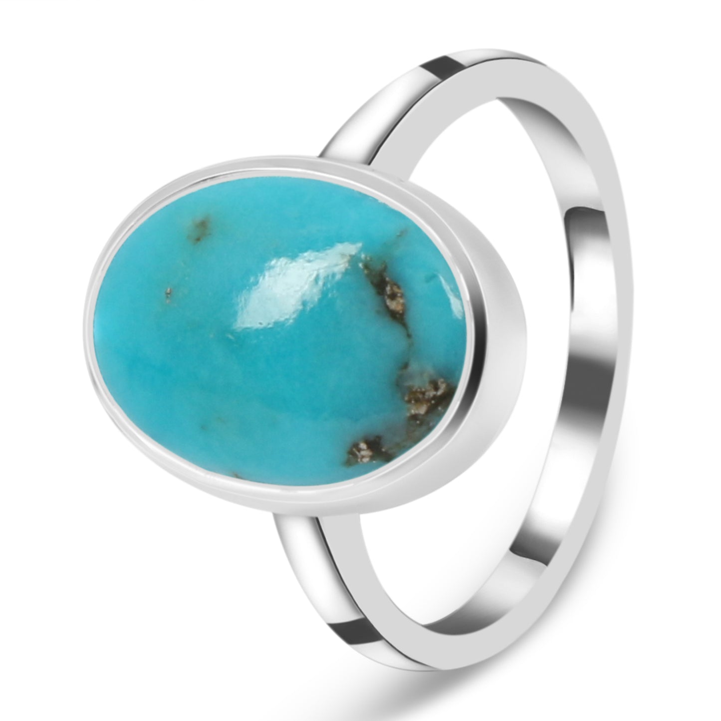 Sterling Silver Ring Turquoise  IGR-2831 Size 5