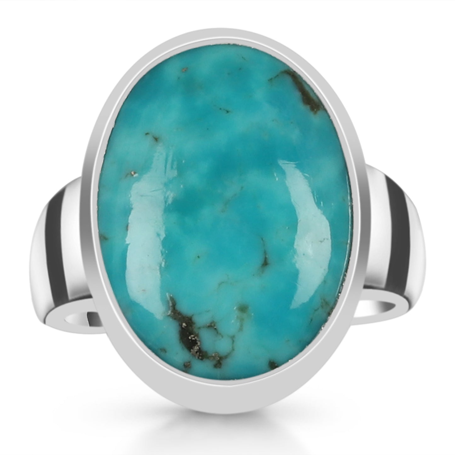 Sterling Silver Ring Turquoise  IGR-2129 Size 8