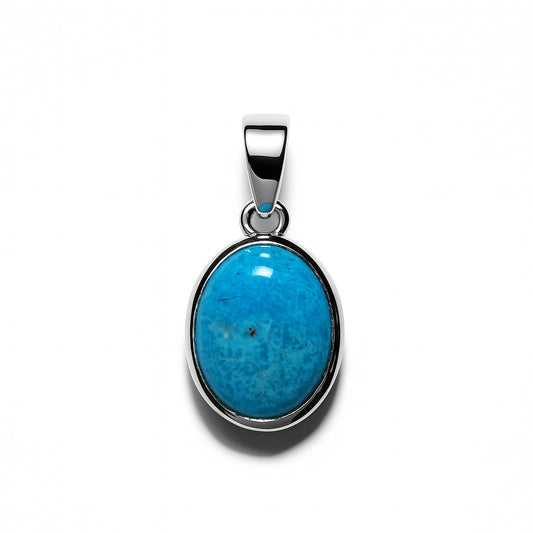 Sterling Silver Pendant Turquoise  IGP-763