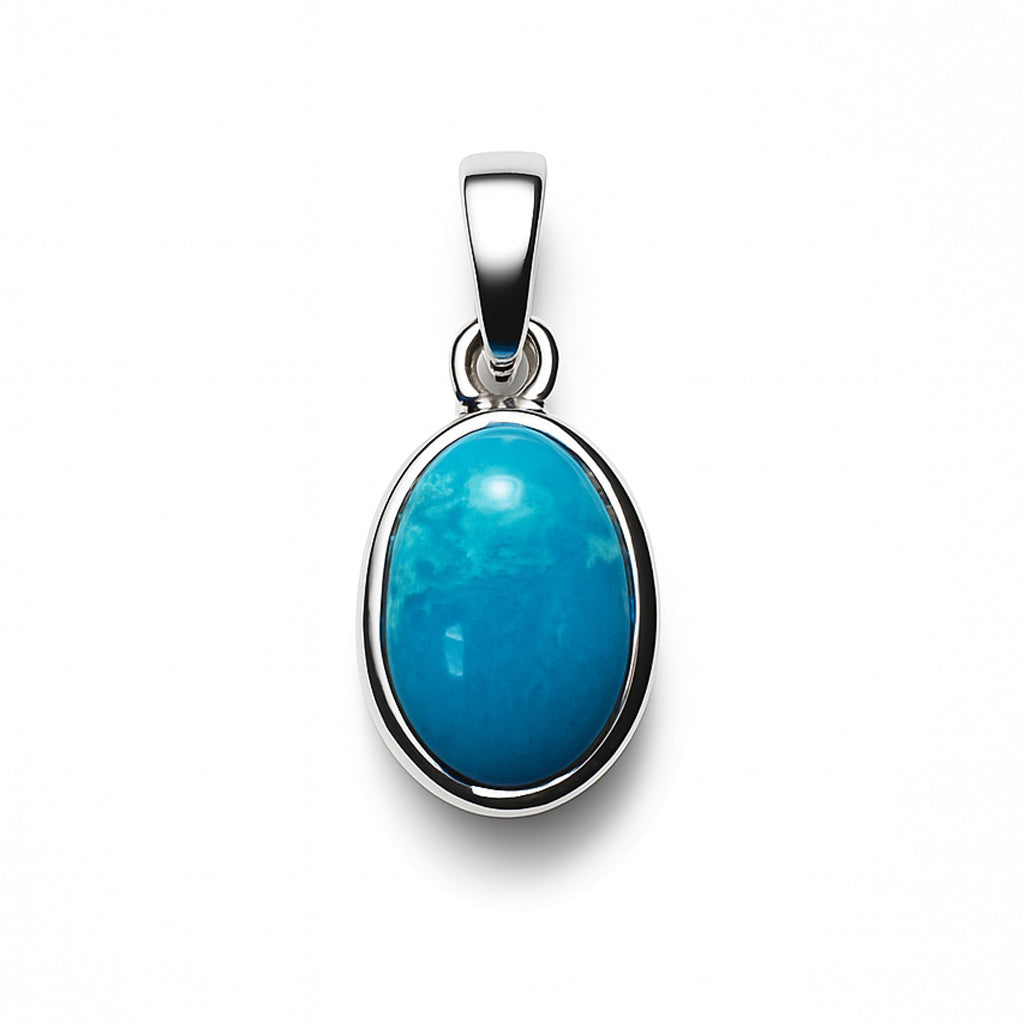 Sterling Silver Pendant Turquoise  IGP-719
