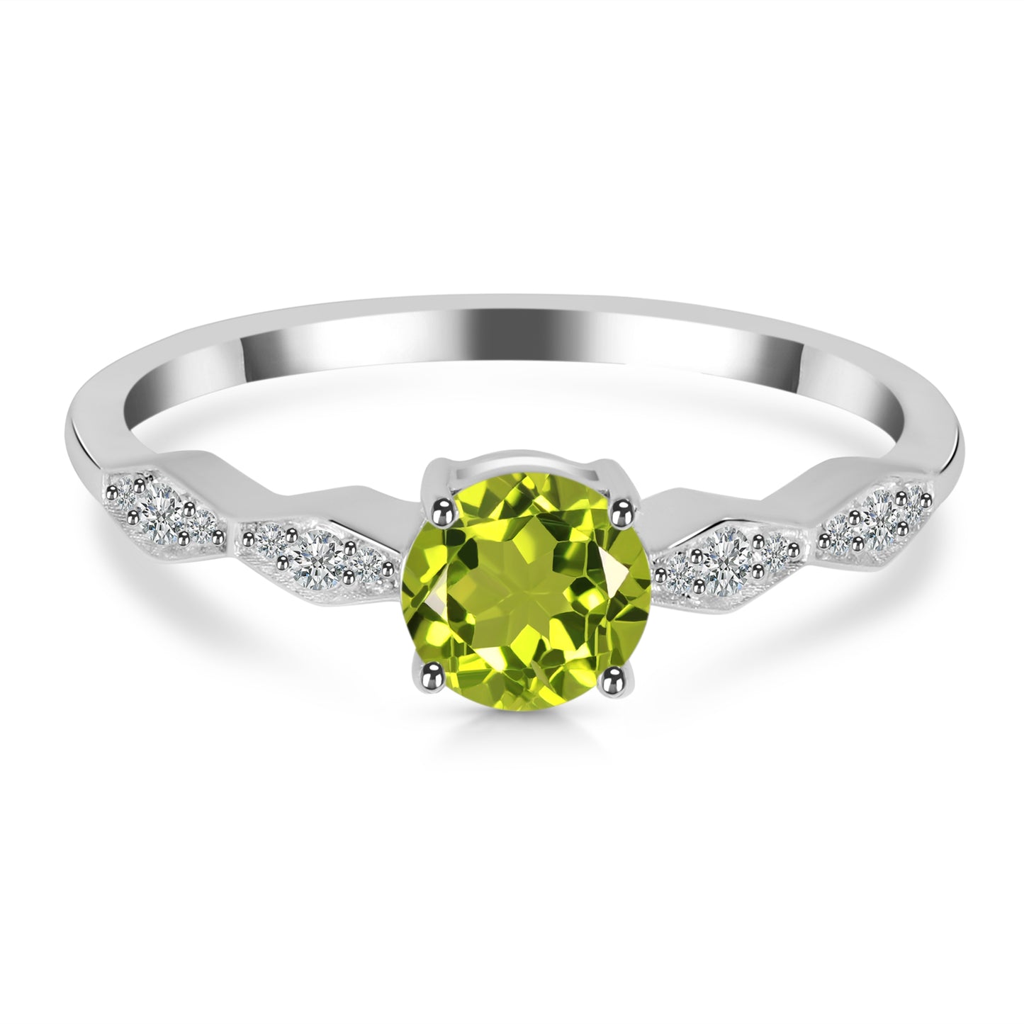 Sterling Silver Ring Peridot  IGR-2288 Size 5