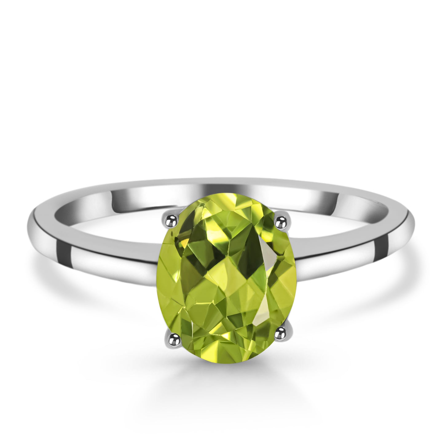 Sterling Silver Ring Peridot  IGR-2942 Size 6