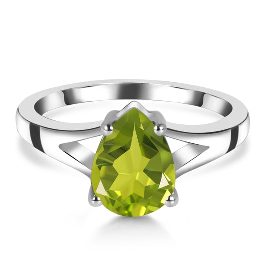 Sterling Silver Ring Peridot  IGR-2122 Size 5