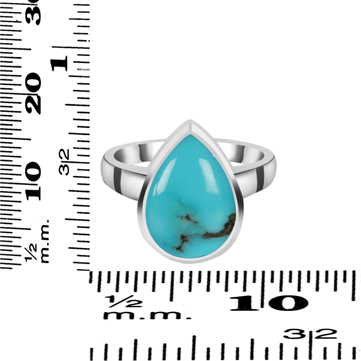 Sterling Silver Ring Turquoise  IGR-2361 Size 9
