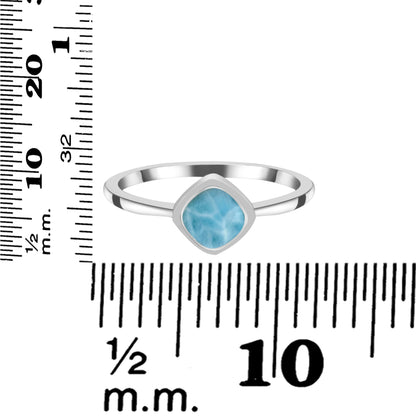 Sterling Silver Ring Larimar  IGR-2547 Size 5