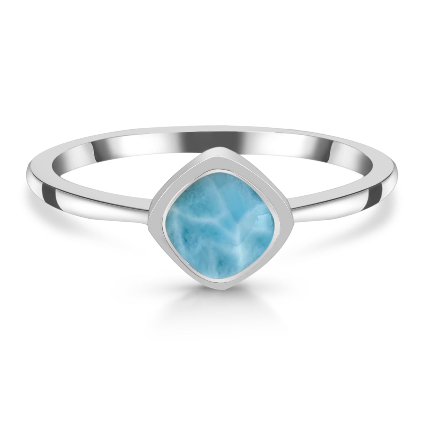 Sterling Silver Ring Larimar  IGR-2547 Size 9