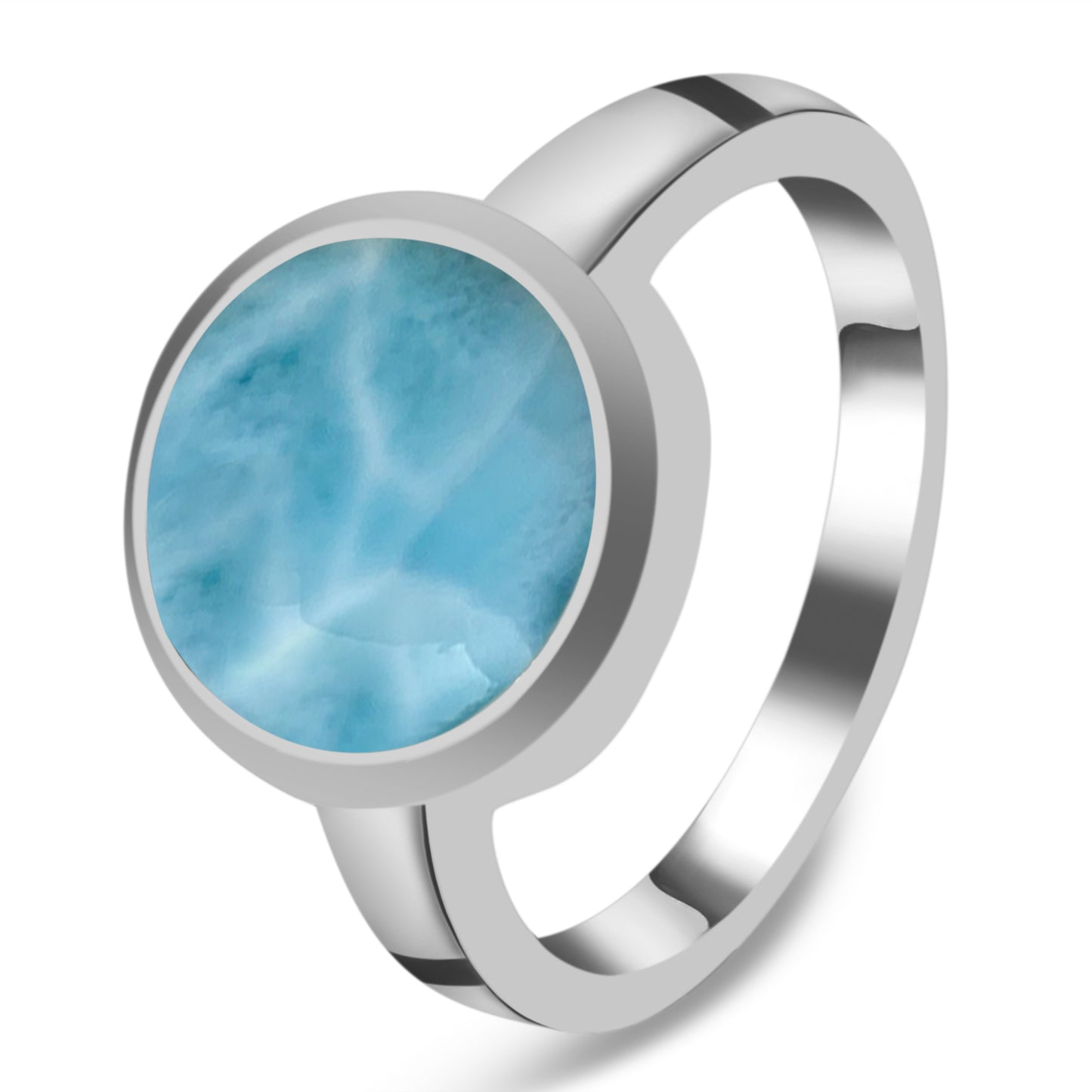 Sterling Silver Ring Larimar  IGR-2364 Size 5