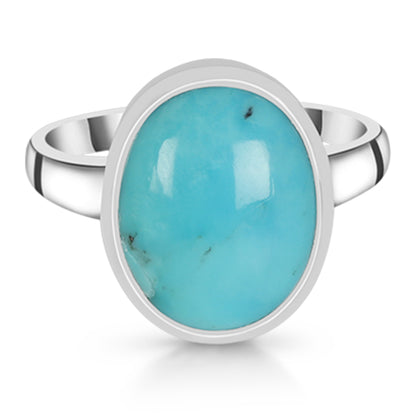 Sterling Silver Ring Turquoise  IGR-2367 Size 5