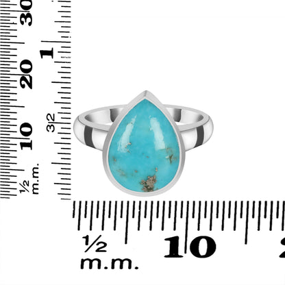 Sterling Silver Ring Turquoise  IGR-2367 Size 6