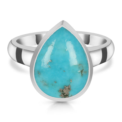 Sterling Silver Ring Turquoise  IGR-2367 Size 8