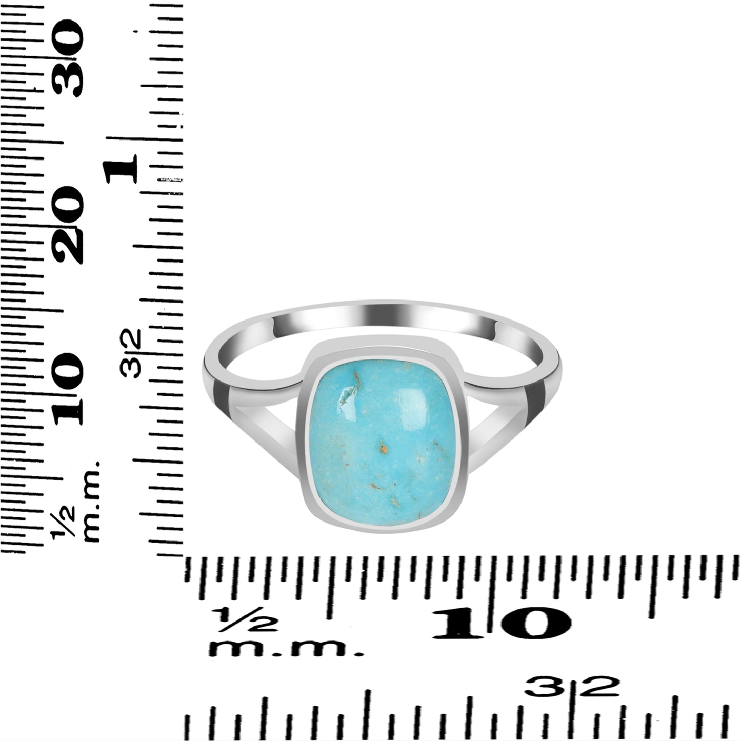 Sterling Silver Ring Turquoise  IGR-2653 Size 9