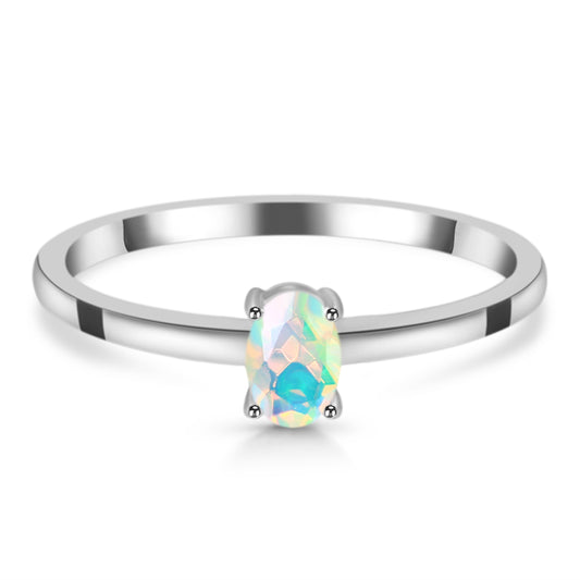 Sterling Silver Ring Opal  IGR-2499 Size 10