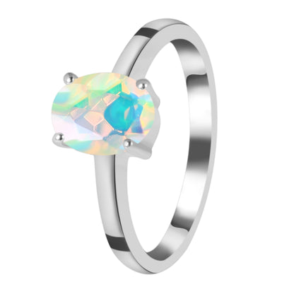 Sterling Silver Ring Opal  IGR-249 Size 8