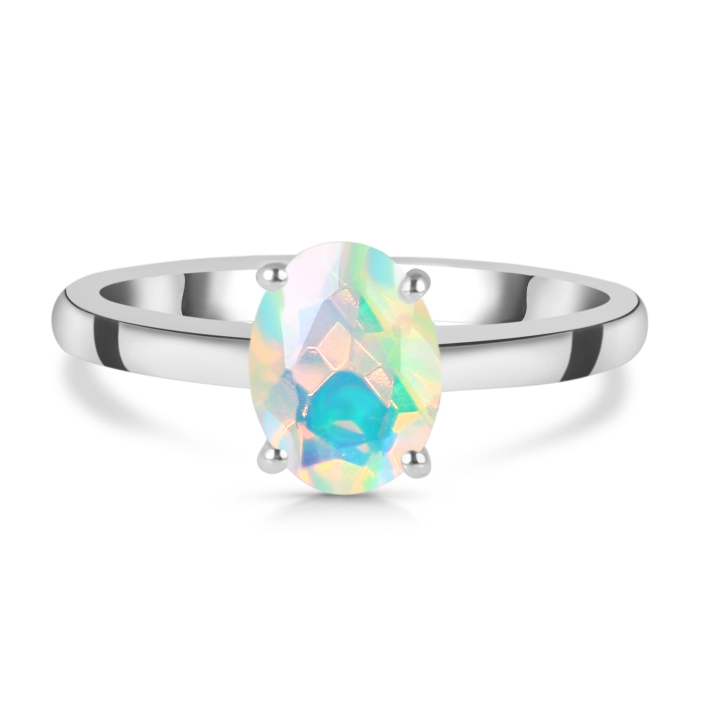 Sterling Silver Ring Opal  IGR-249 Size 5