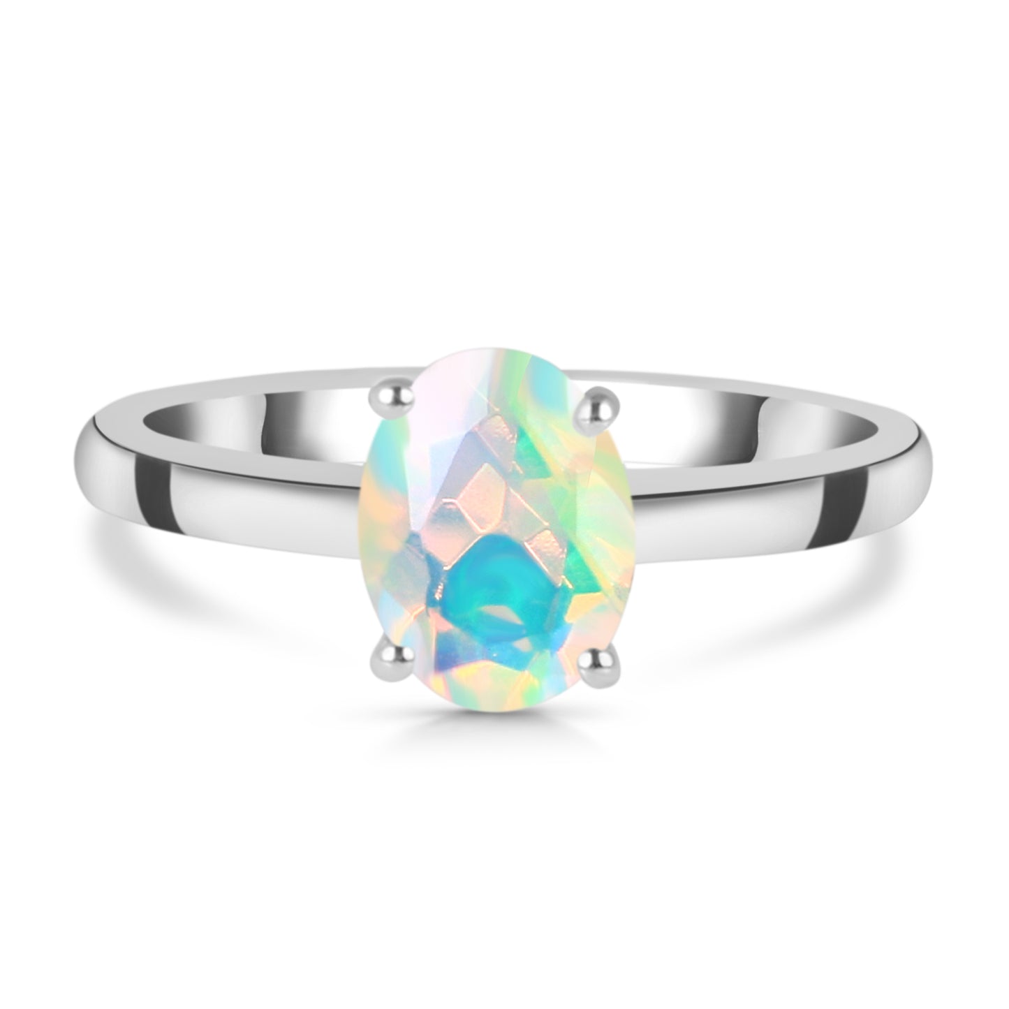 Sterling Silver Ring Opal  IGR-249 Size 8