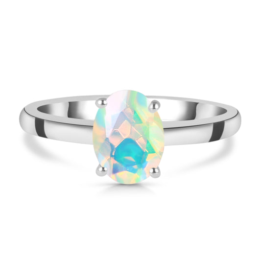 Sterling Silver Ring Opal  IGR-249 Size 7