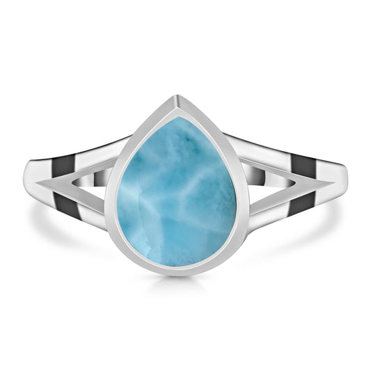 Sterling Silver Ring Larimar  IGR-2827 Size 8