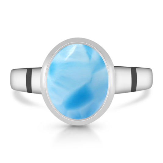 Sterling Silver Ring Larimar  IGR-1819 Size 5