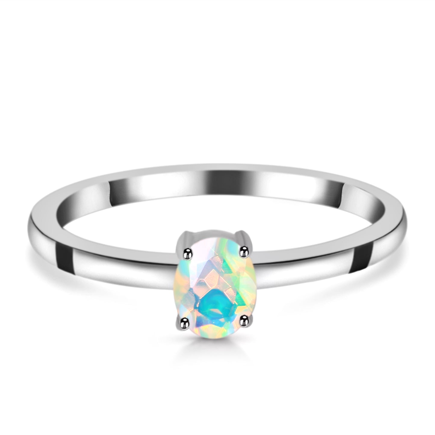 Sterling Silver Ring Opal  IGR-2508 Size 5