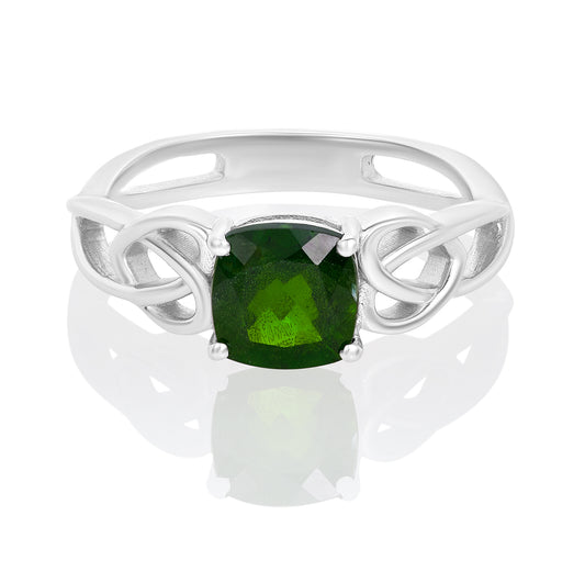 Sterling Silver Ring Chrome Diopside  IGR-3052 Size 6