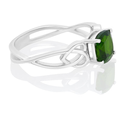 Sterling Silver Ring Chrome Diopside  IGR-3052 Size 8