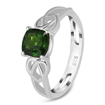 Sterling Silver Ring Chrome Diopside  IGR-3052 Size 8