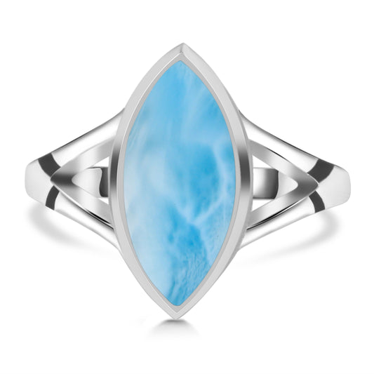 Sterling Silver Ring Larimar  IGR-2802 Size 5