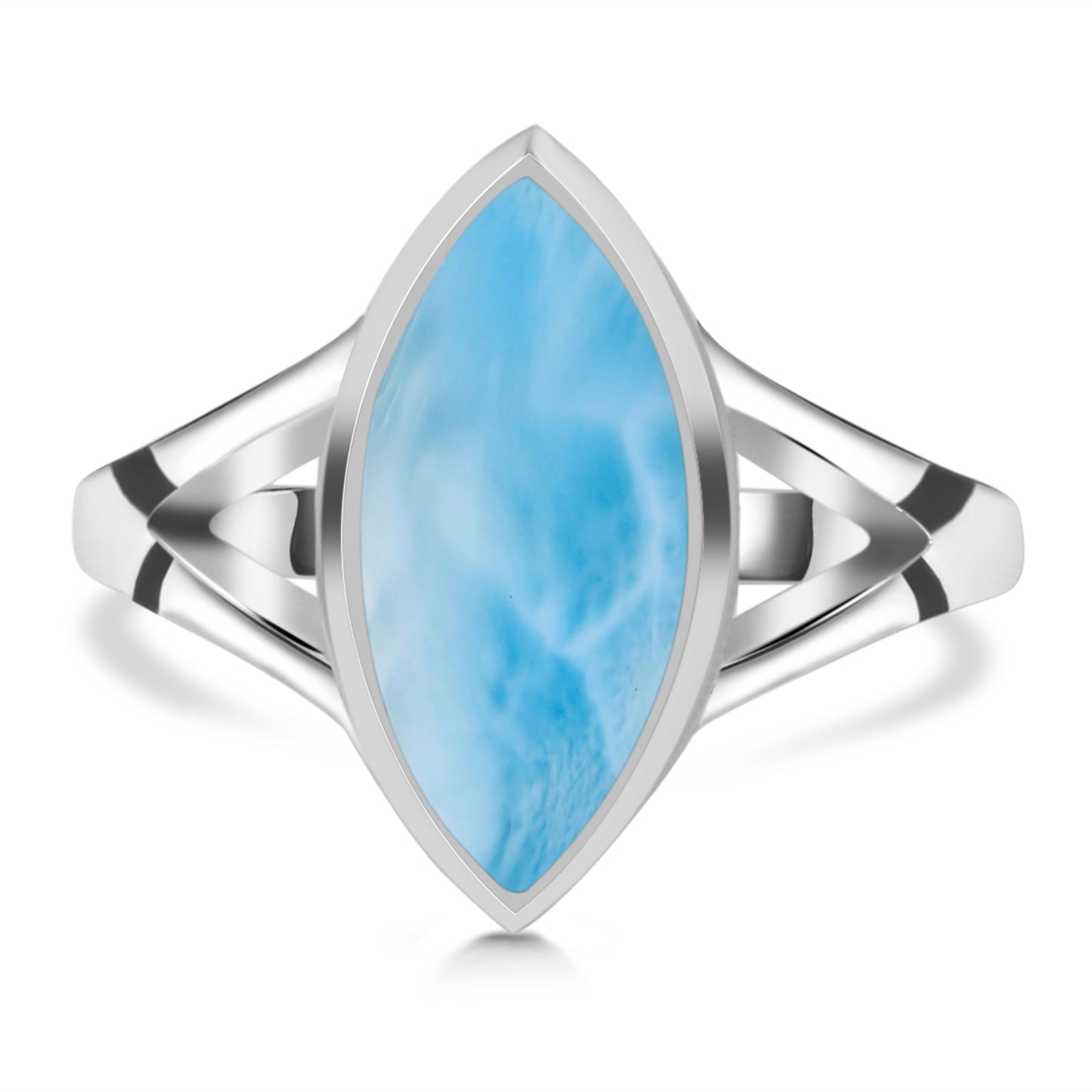Sterling Silver Ring Larimar  IGR-2802 Size 7