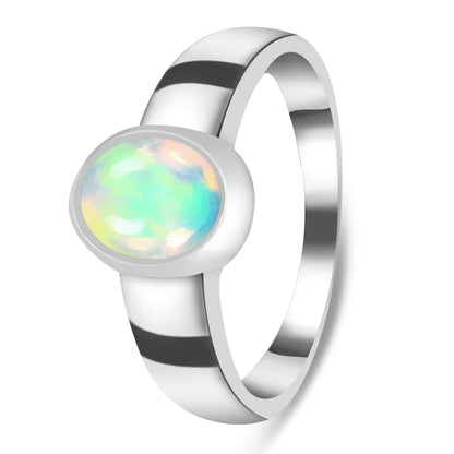 Sterling Silver Ring Opal  IGR-2511 Size 7