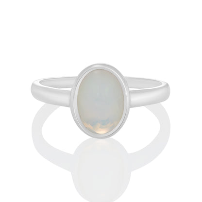 Sterling Silver Ring Opal  IGR-2511 Size 8
