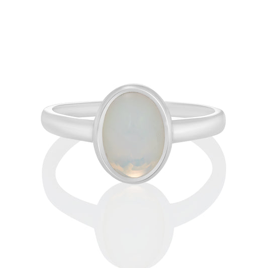 Sterling Silver Ring Opal  IGR-2511 Size 8