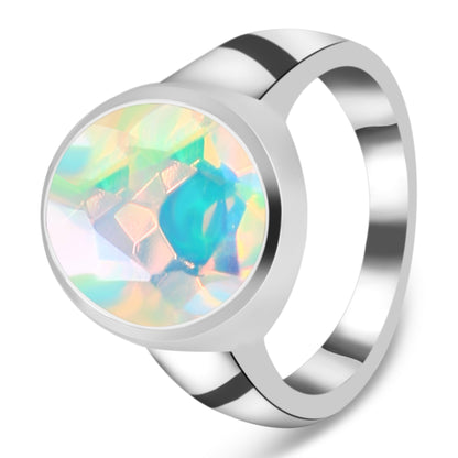 Sterling Silver Ring Opal  IGR-3182 Size 5