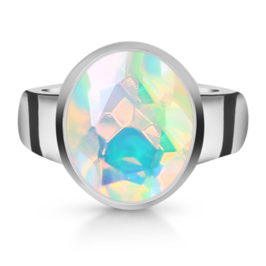 Sterling Silver Ring Opal  IGR-3182 Size 5